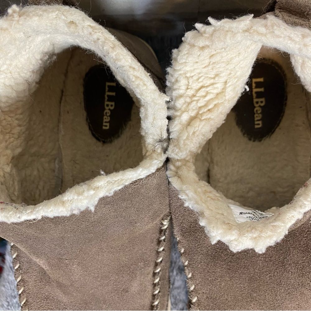 L.L. Bean Women's Mountain Slippers Boot Mocs Size 11 - Picture 12 of 13